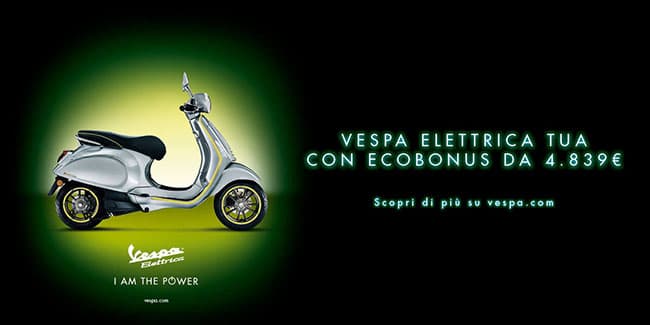 Promozione Marzo 2023 Ecoincentivi Vespa. Vespa Elettrica tua con ecobonus da 4839 €. Scopri di più su vespa.com