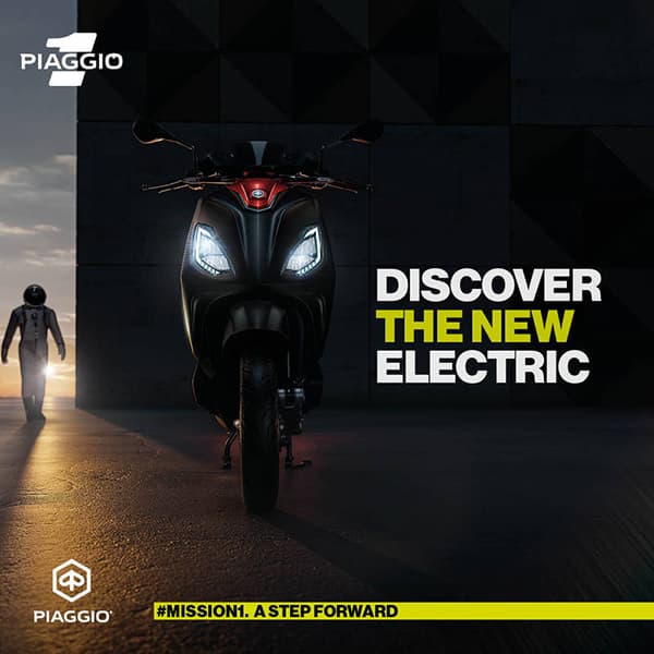 Promozione settembre Piaggio 1 Electric. Discover the new elctric.