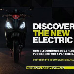 Promozione Aprile 2024 Piaggio 1 - Discover the new electric. Con gli ecobonus 2024 Piaggio 1 può essere tuo a partire da 1949 euro. Scopri di più in concessionaria e su piaggio.com